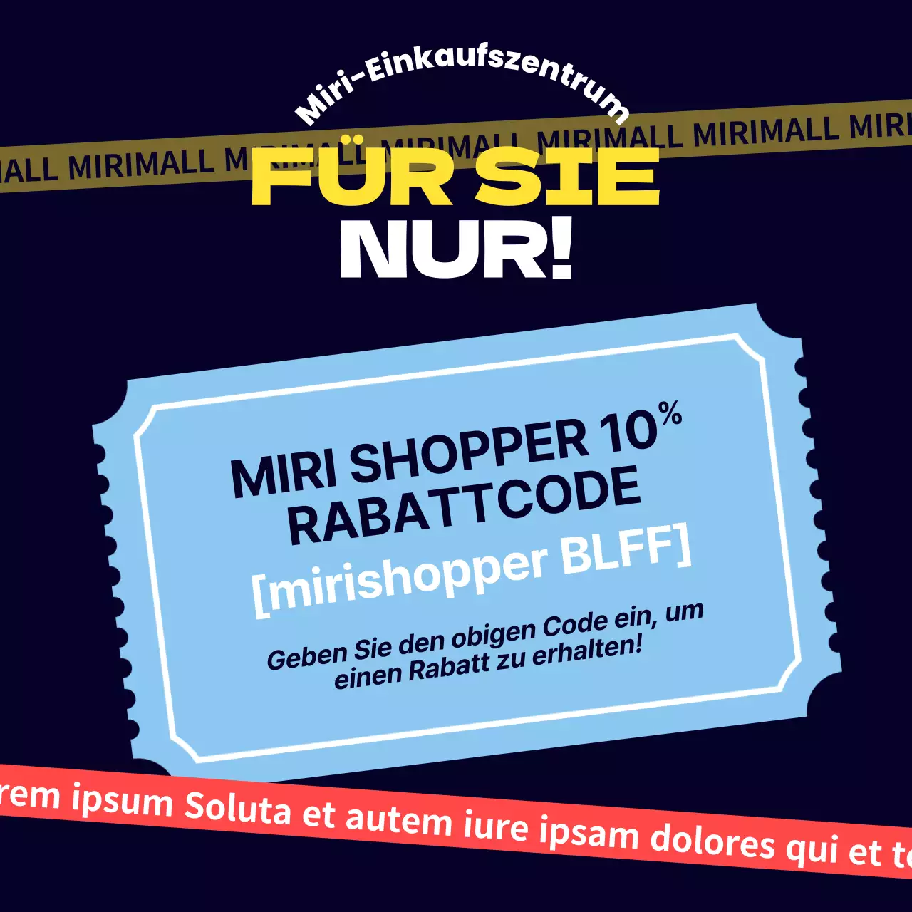 Trendige Black Friday-Anzeigen in Schwarz und Rot