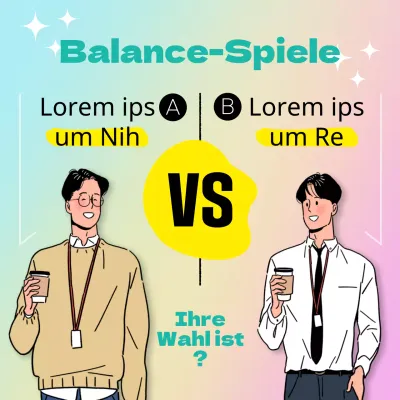 Gelbes und mintfarbenes Ropan-Balance-Spiel @lopanbalance