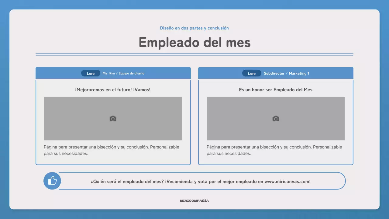 Promocione su boletín con una carta sencilla en azul y azul marino