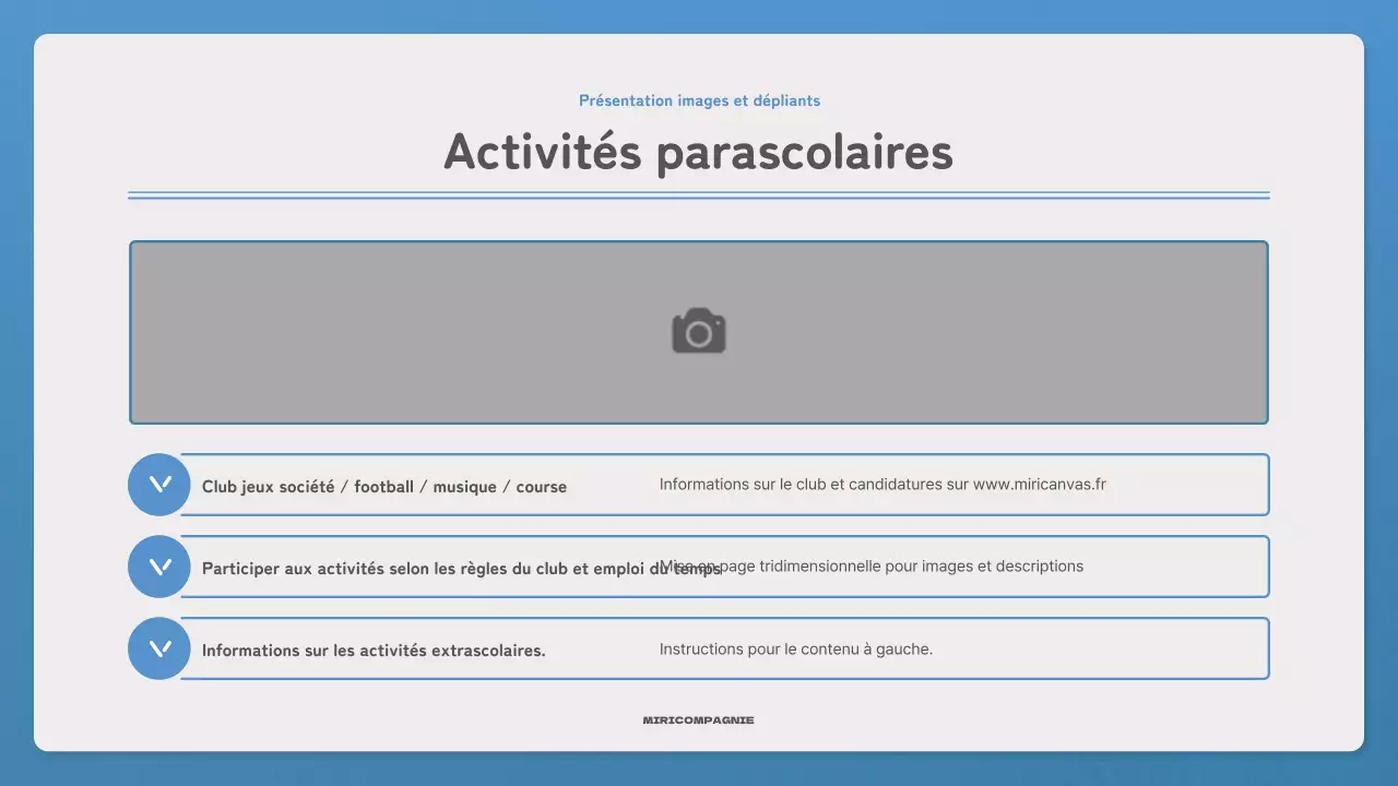 Faites la promotion de votre lettre d'information avec une lettre simple en bleu et bleu marine