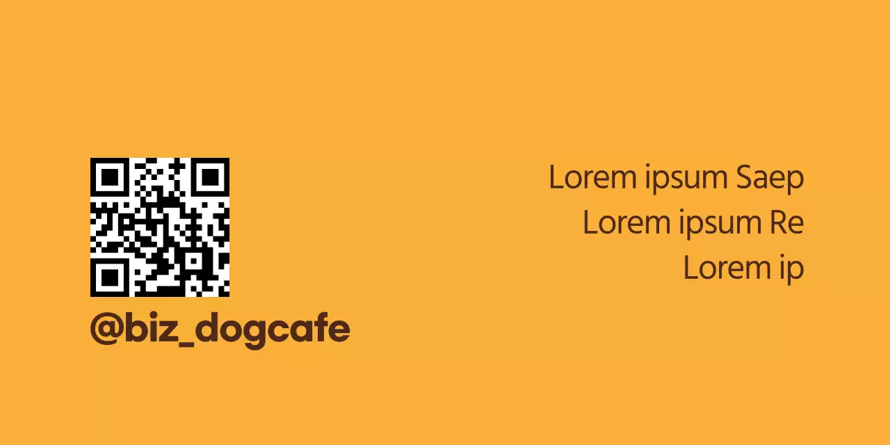 Orange dog café product header tag