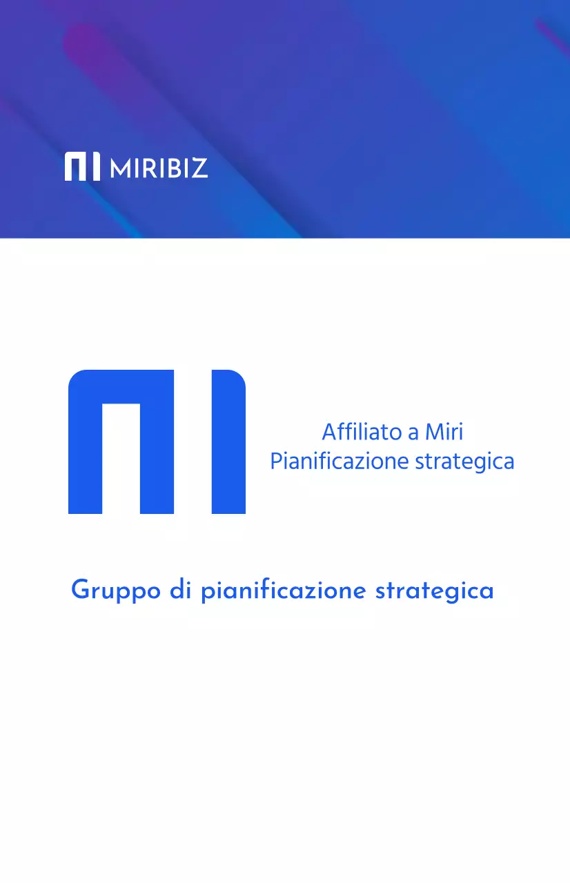 Evidenziare un logo semplice e pulito con un contrasto di colori blu e bianco Chi siamo