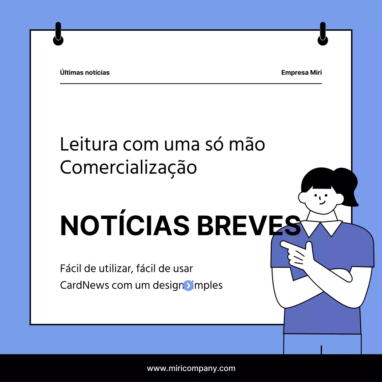 Relatório do boletim informativo de marketing simples da Blue