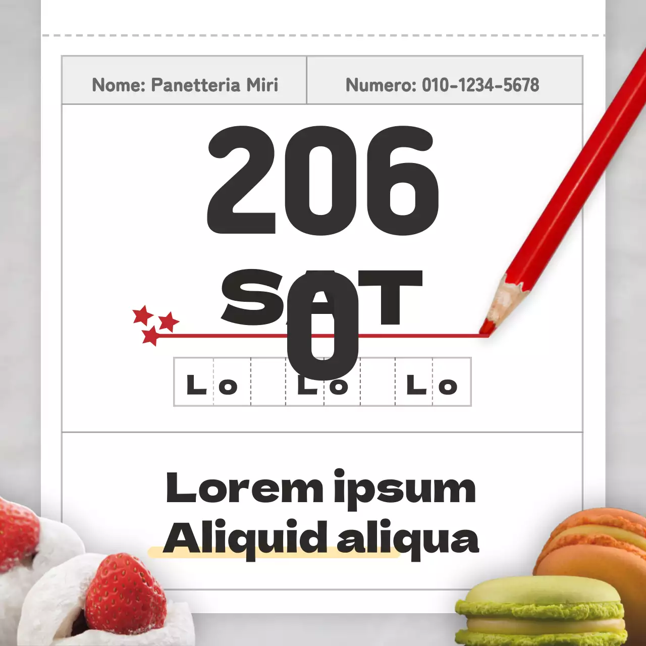 Promuovere regali grigi e di tendenza per il SAT