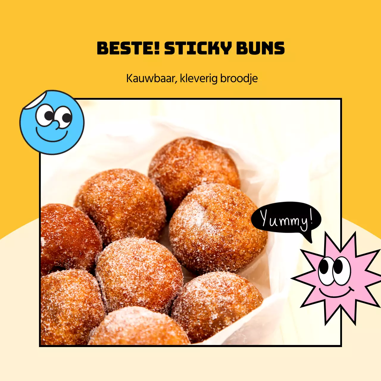 Pop-art stijl SATs cadeausuggesties in geel en groen