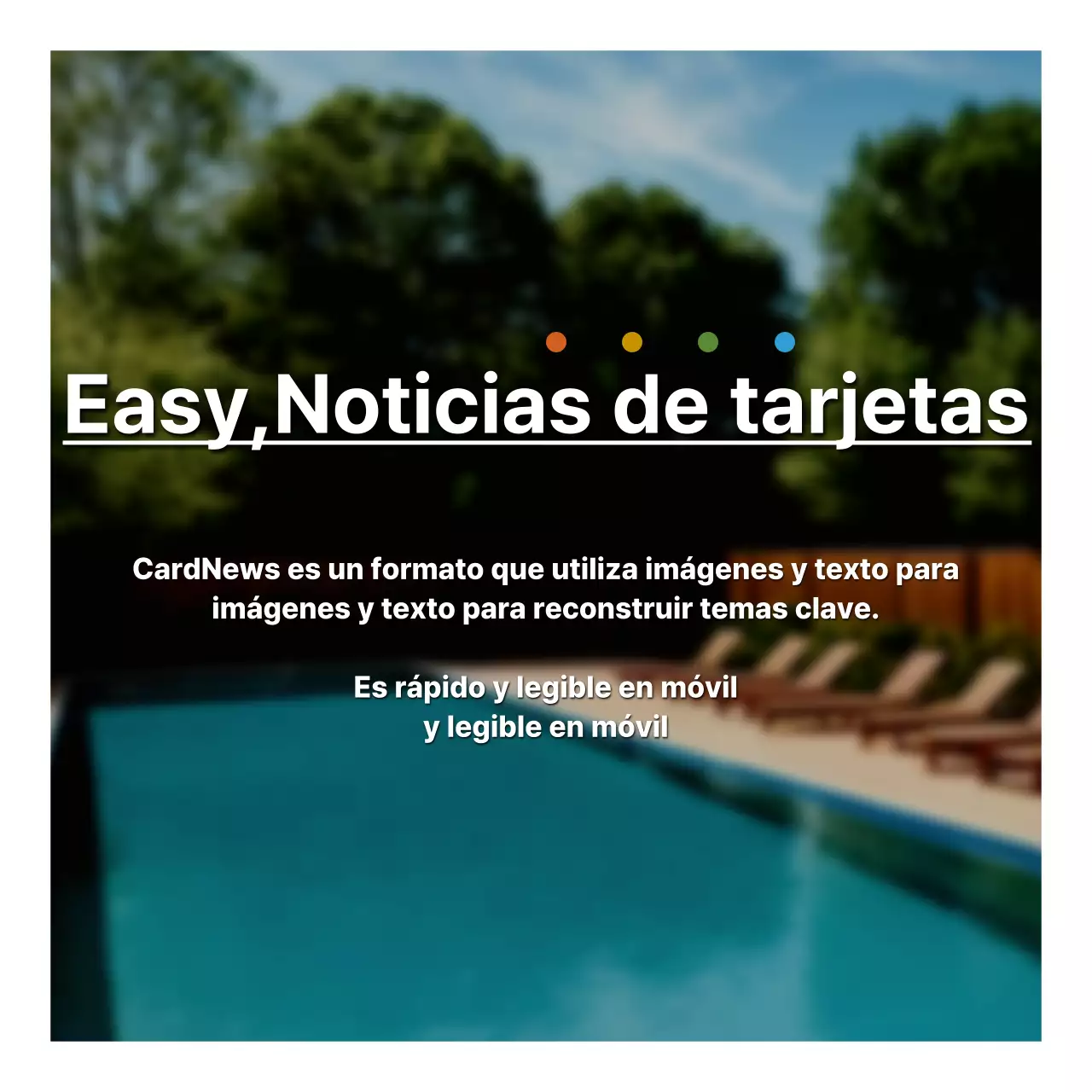 Un folleto fotográfico con un toque de azul claro