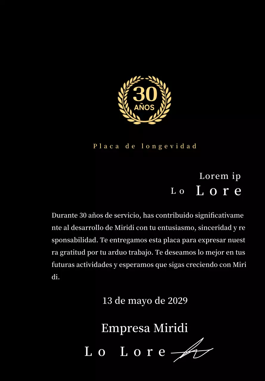 Concepto de placa de antigüedad con símbolo de laurel