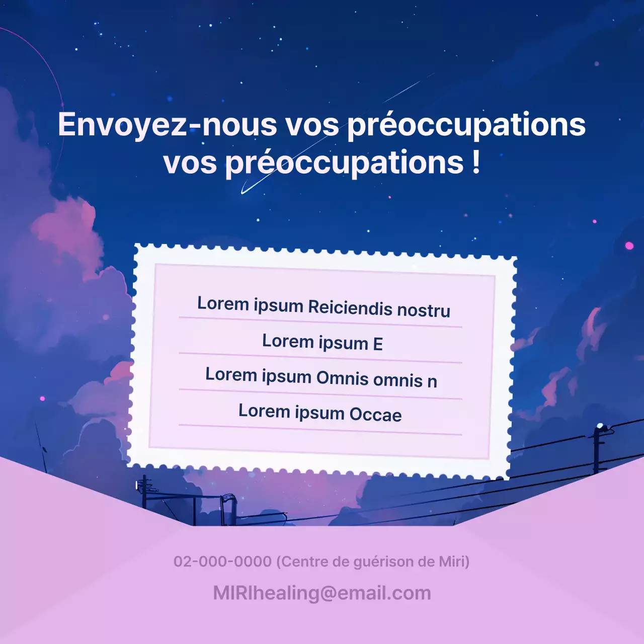 Promouvoir le conseil en bleu marine et en violet, une couleur très tendance