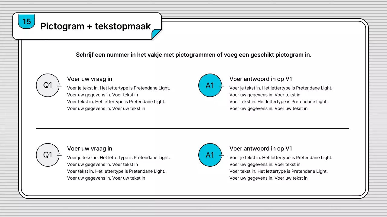 Blue's eenvoudig te bewerken, zakelijke basisillustratiestijl