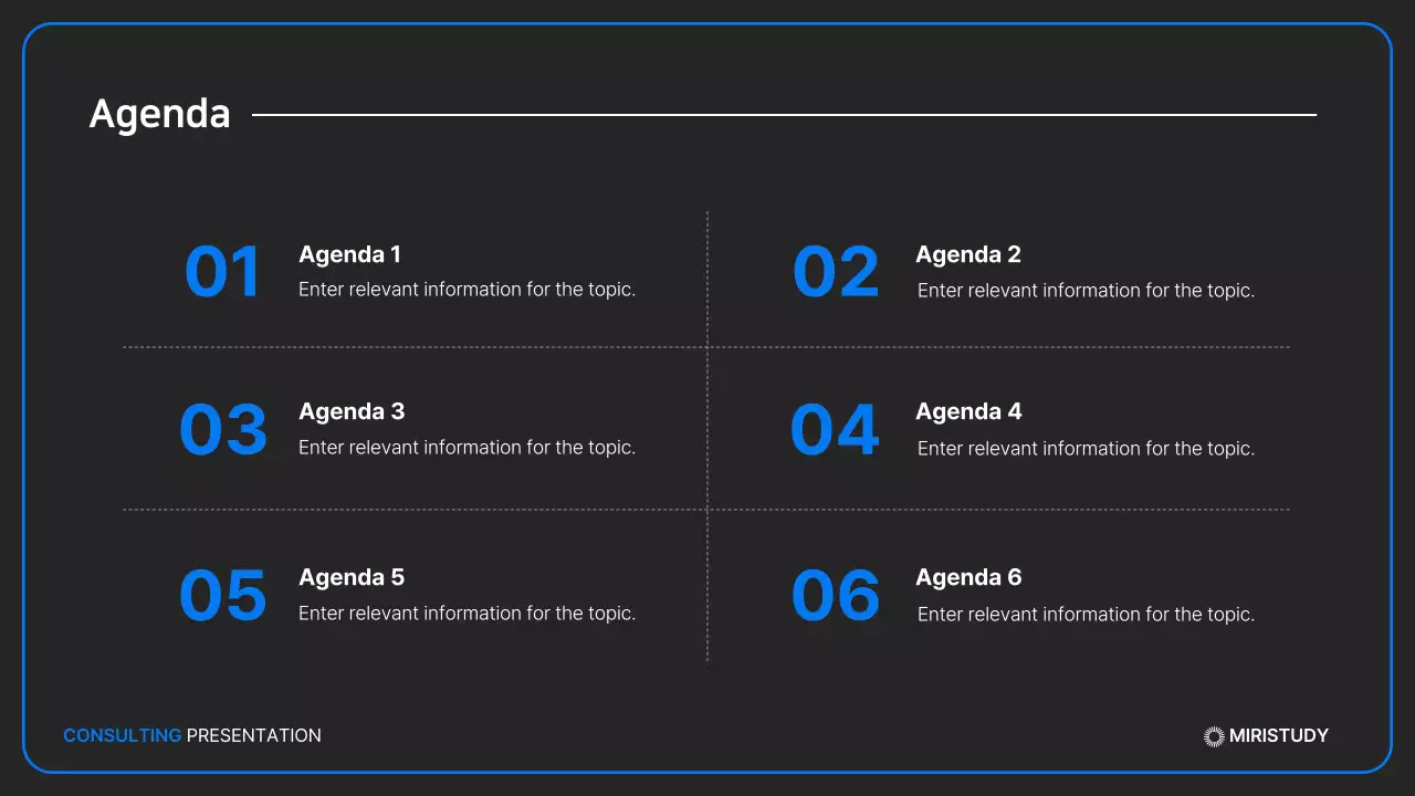 Blue Modern Exam Presentation