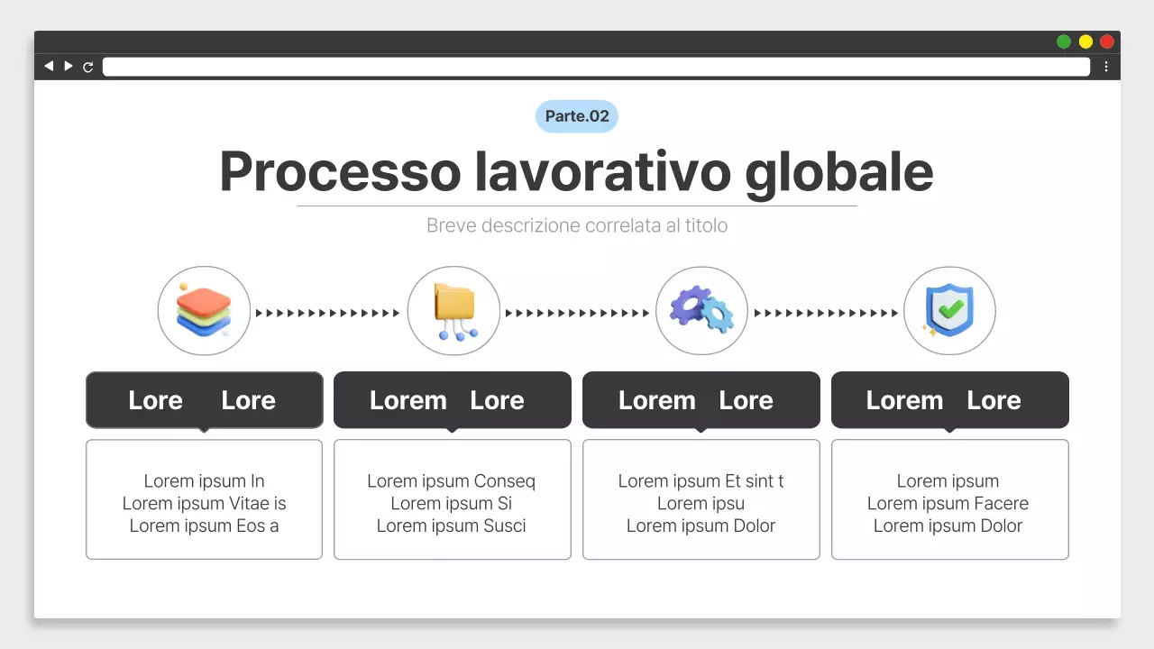 Materiale di formazione aziendale semplice in bianco e nero