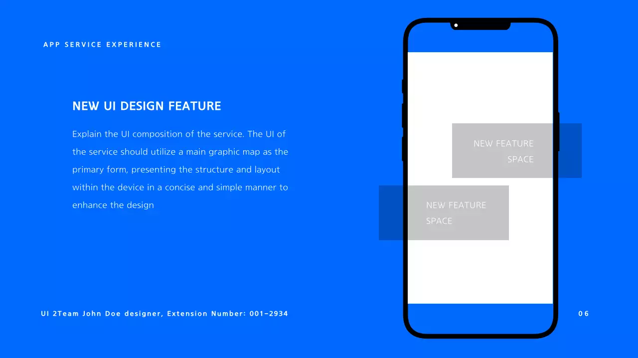 Blue Modern App Design Proposal Presentation