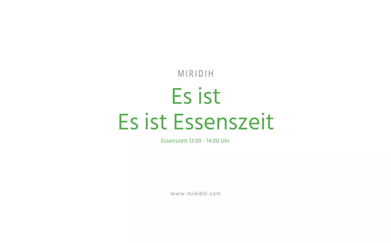 Niedlich illustrierter grüner Tischkalender mit Familienthemen