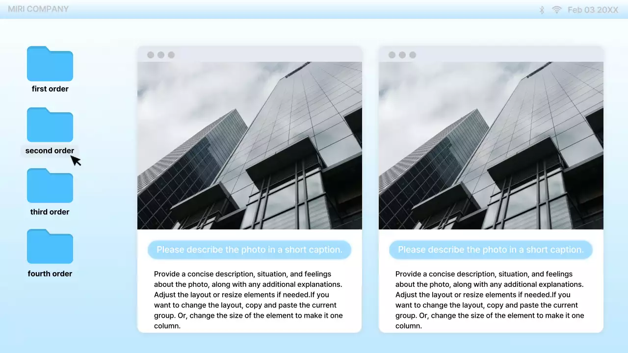 Blue Modern Ui Template Guide Presentation