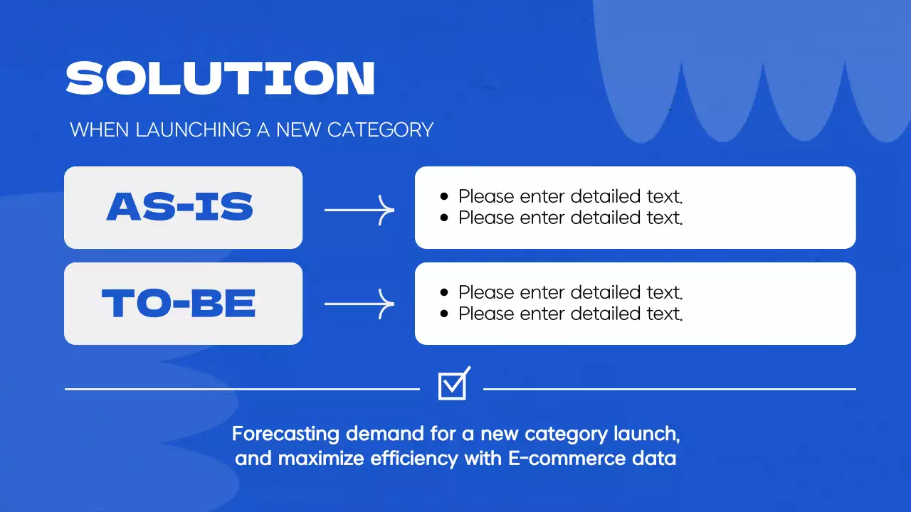 회색과 파랑의 미니멀한 시장조사 보고서