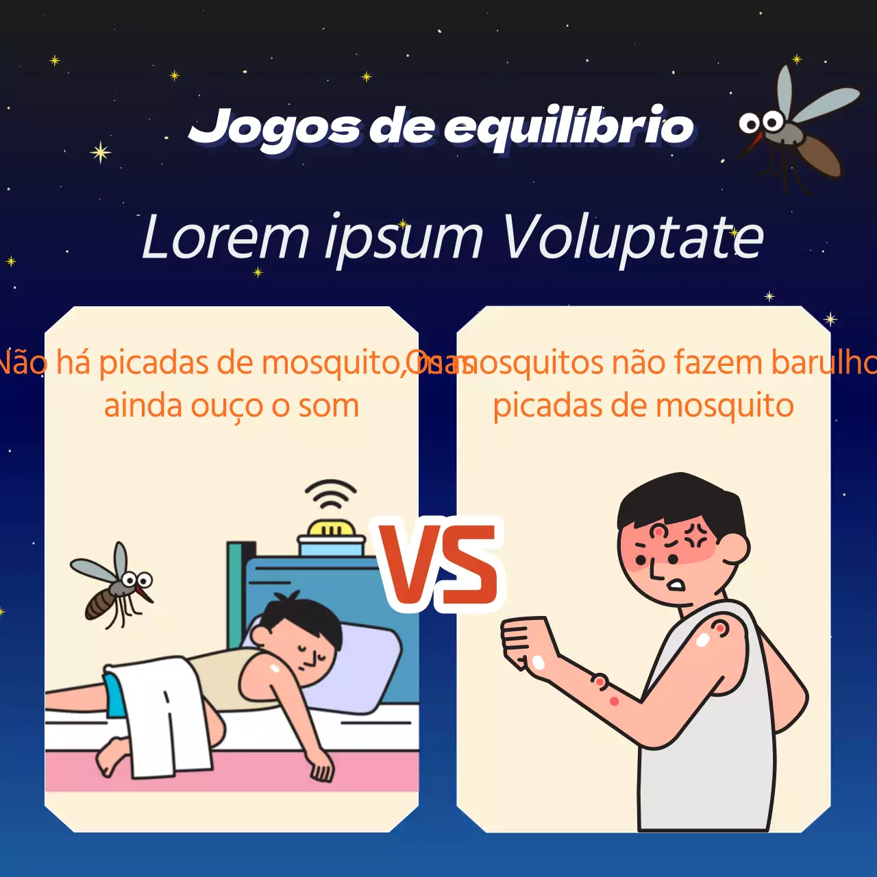 Equilíbrio kitsch sobre um fundo azul