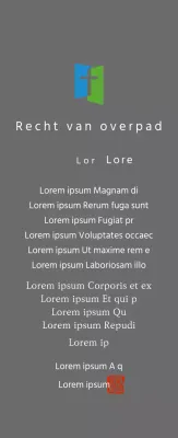 Plaquette met kerklogo concept