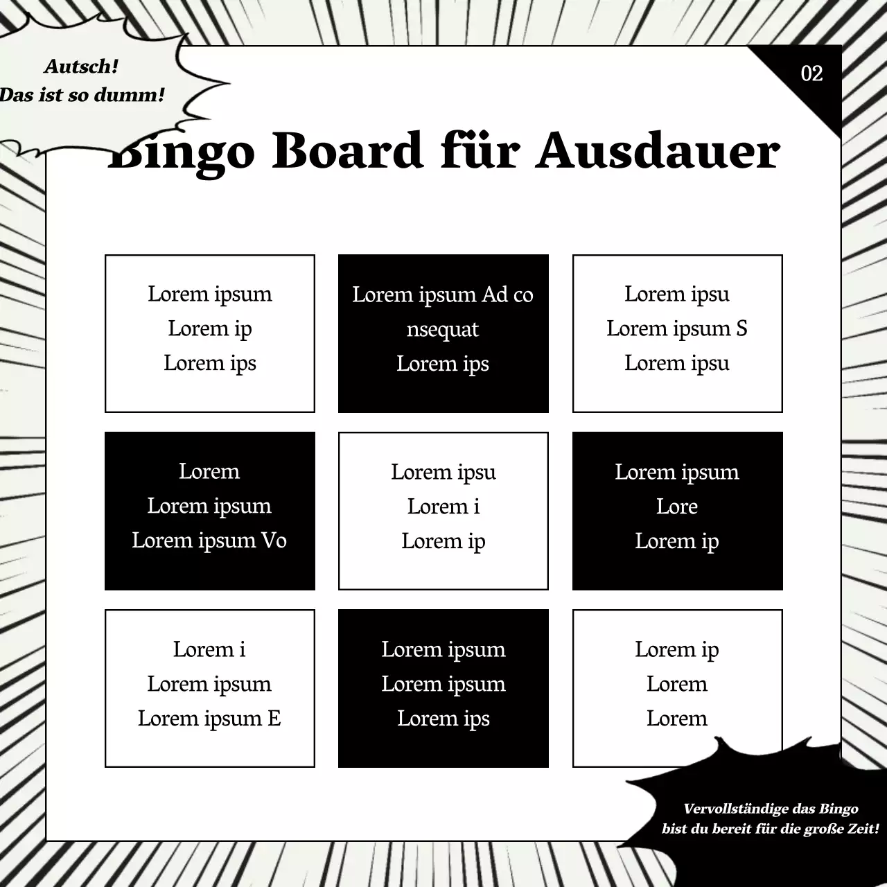 Krankheit in Chartreuse und schwarzem Business-Humor-Posten