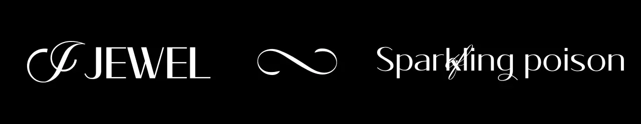 Fita de embalagem preta com a marca da joalharia