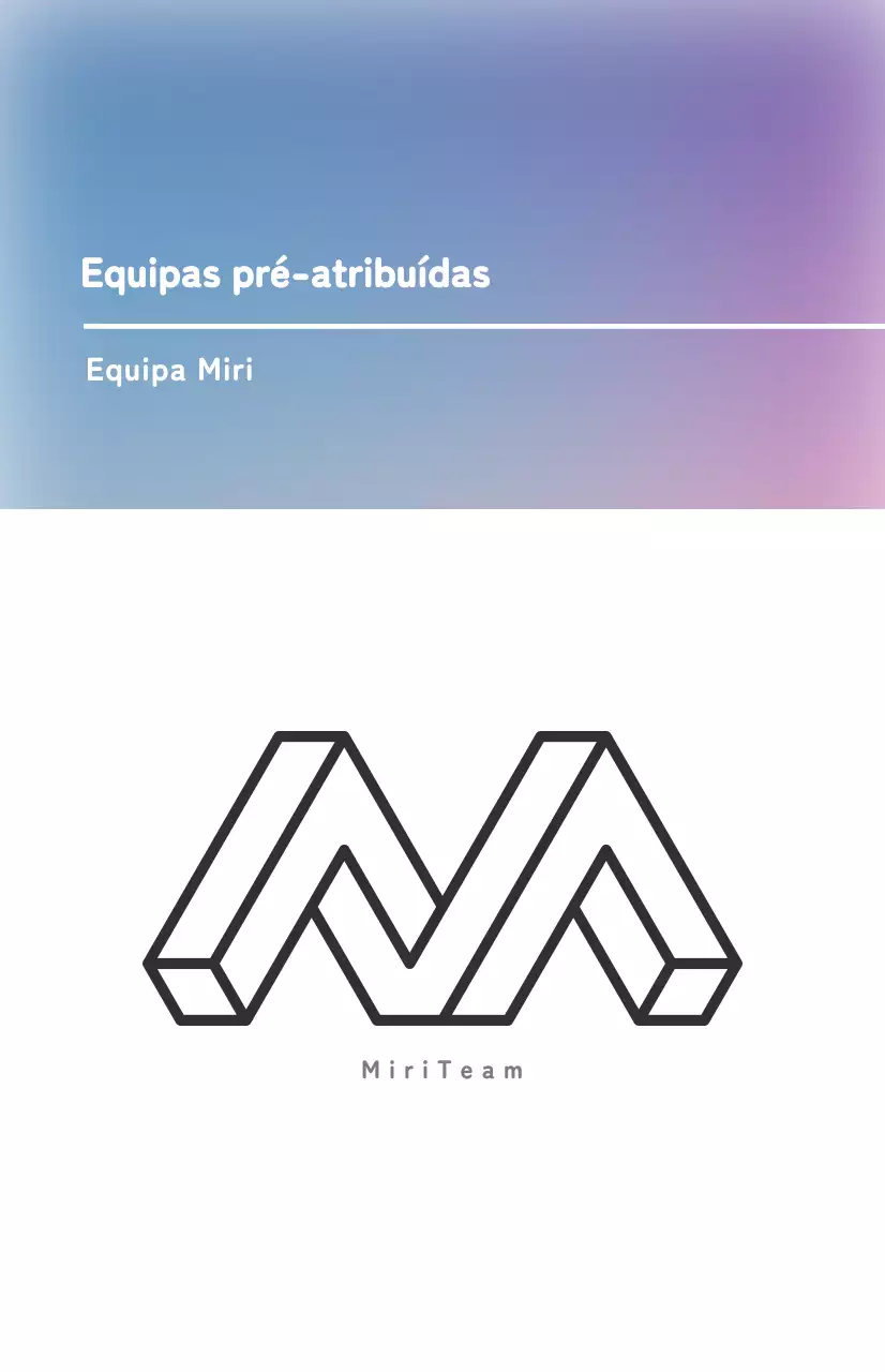 Uma combinação de cores branca e gradiente para um aspeto limpo e ênfase no logótipo para a sua assinatura