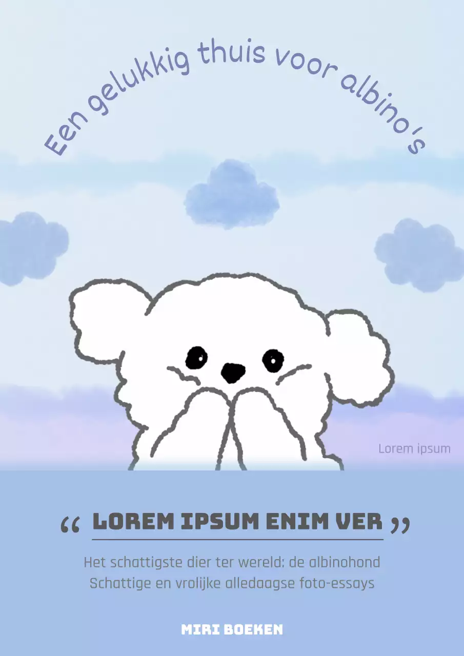 Vintage puppyhoes in lichtblauw en paars