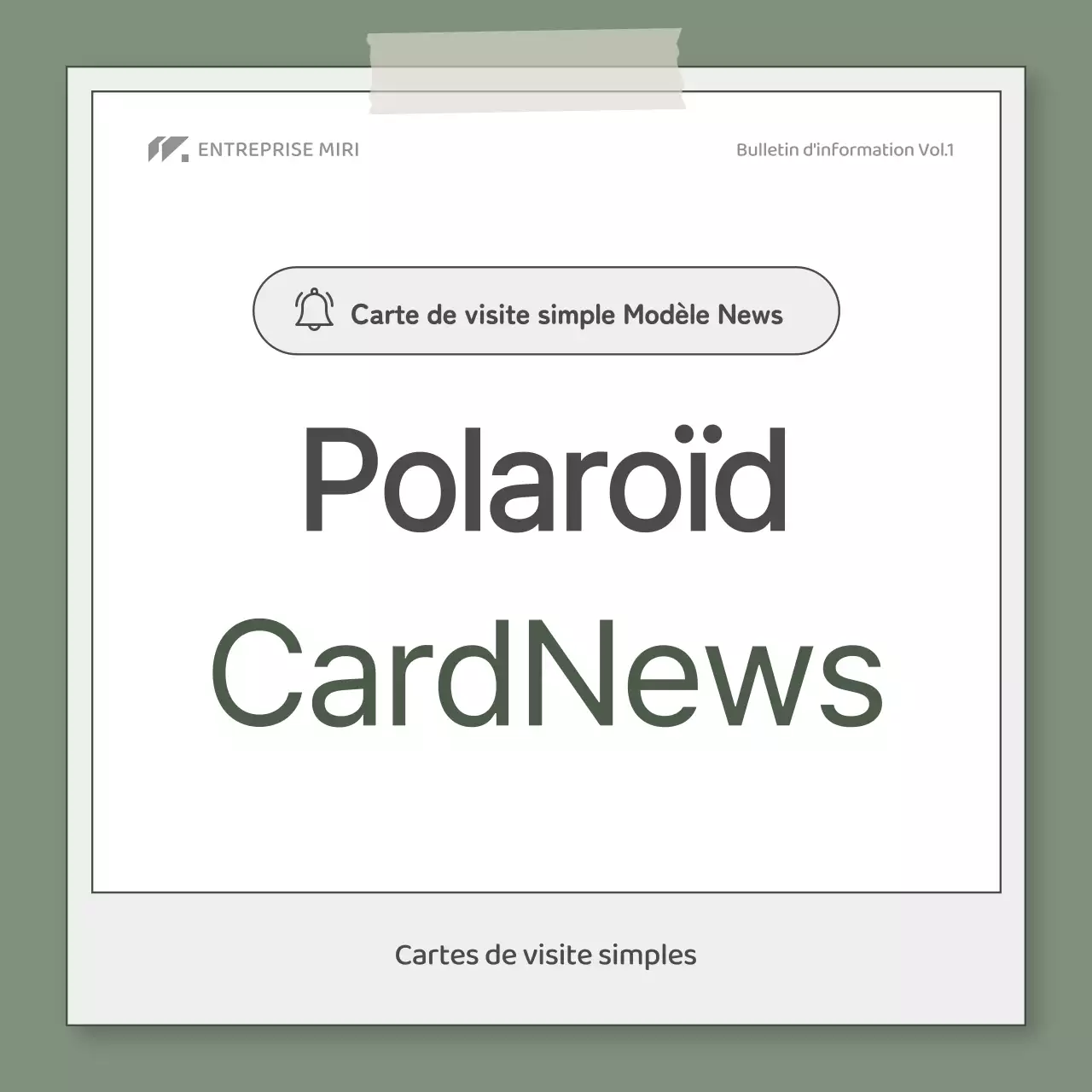 Un simple discours d'ascenseur commercial en kaki et blanc