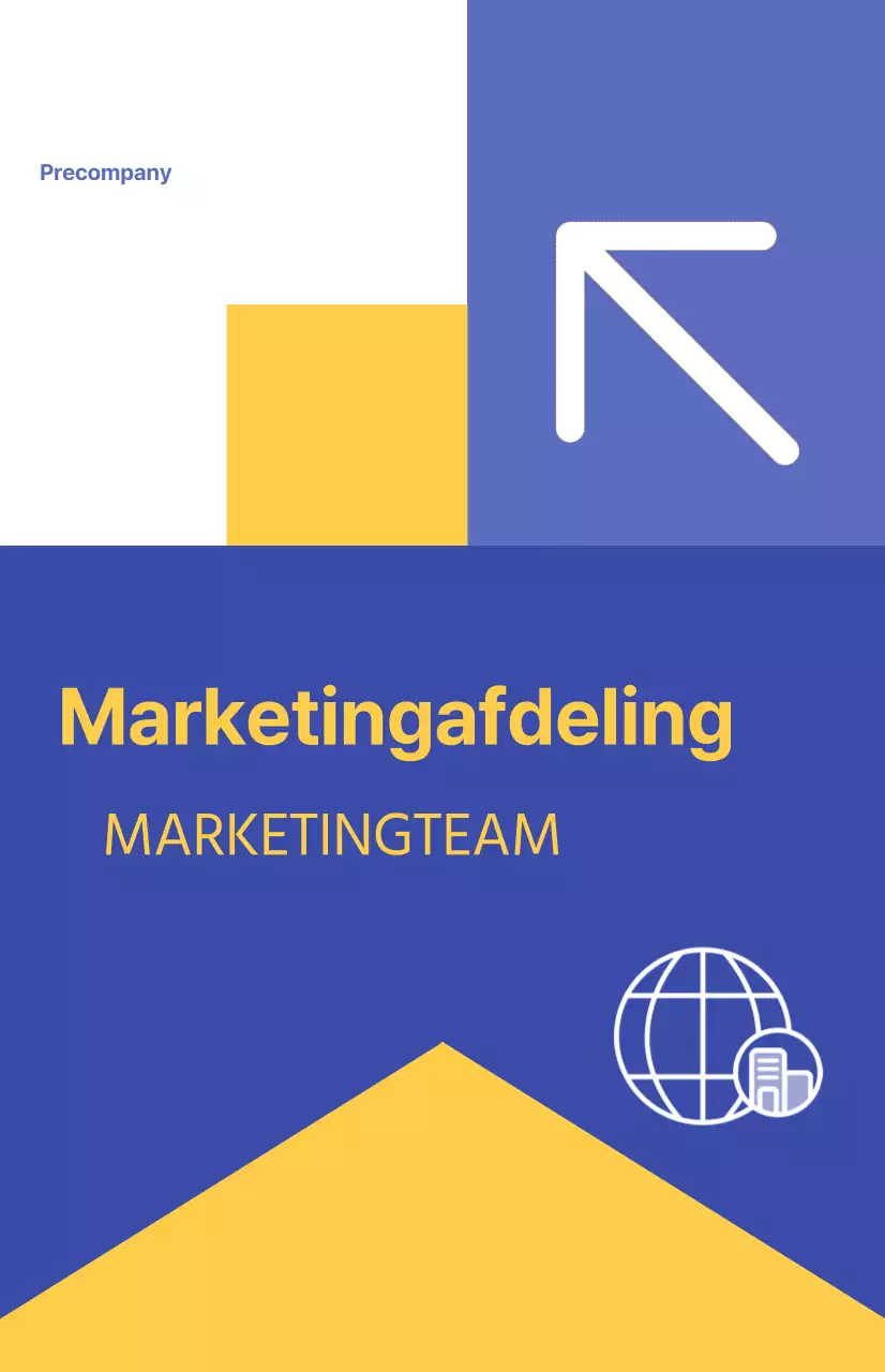 Introduceer de afdelingen van je bedrijf met kleurrijke en unieke concepten