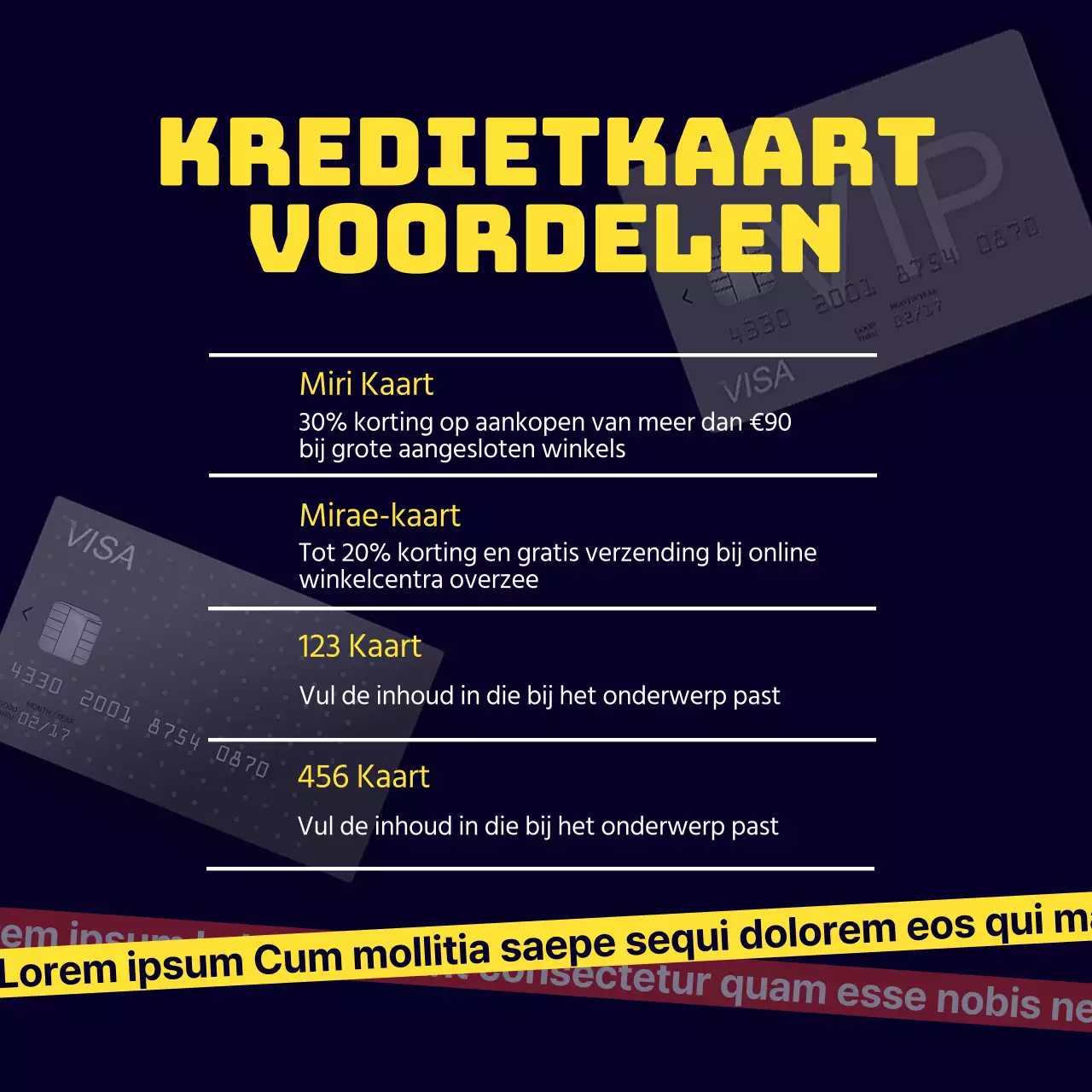 Trendy Black Friday-advertenties in zwart en rood