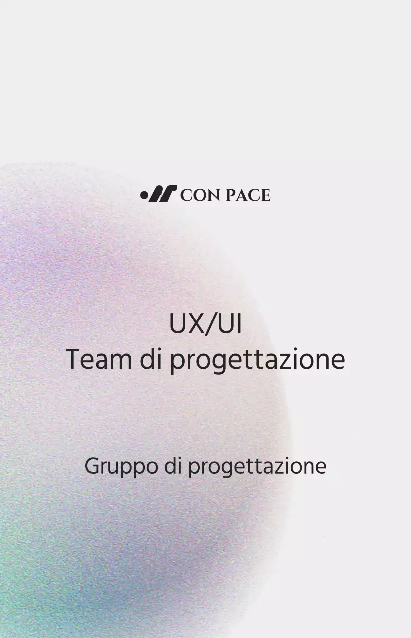 Semplice introduzione di reparto con illustrazione di rumore a colori su sfondo bianco sporco