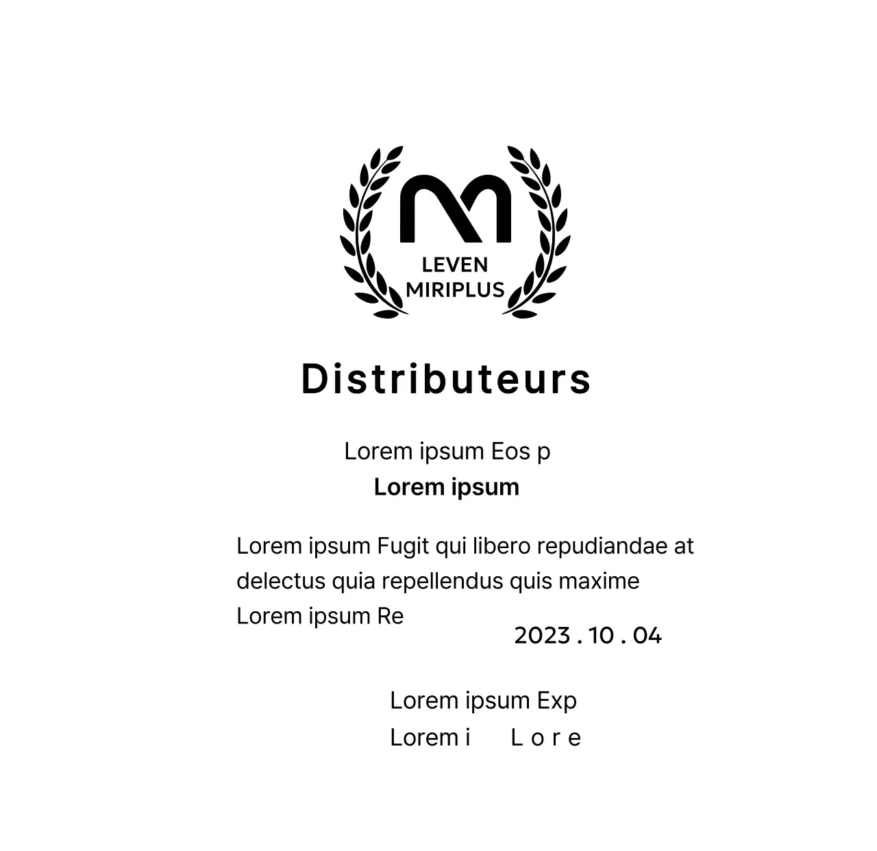 Plakkaat van verdienste met merklogo en lauwerkrans in het Outstanding Dealer Award-concept.