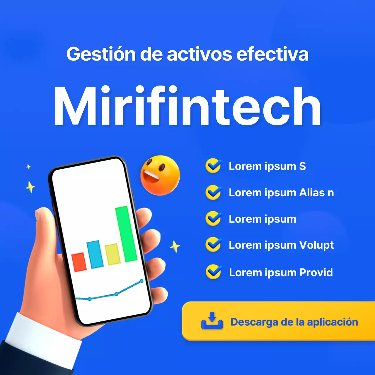 Promover la sencilla aplicación fintech de gestión del crédito de Blue