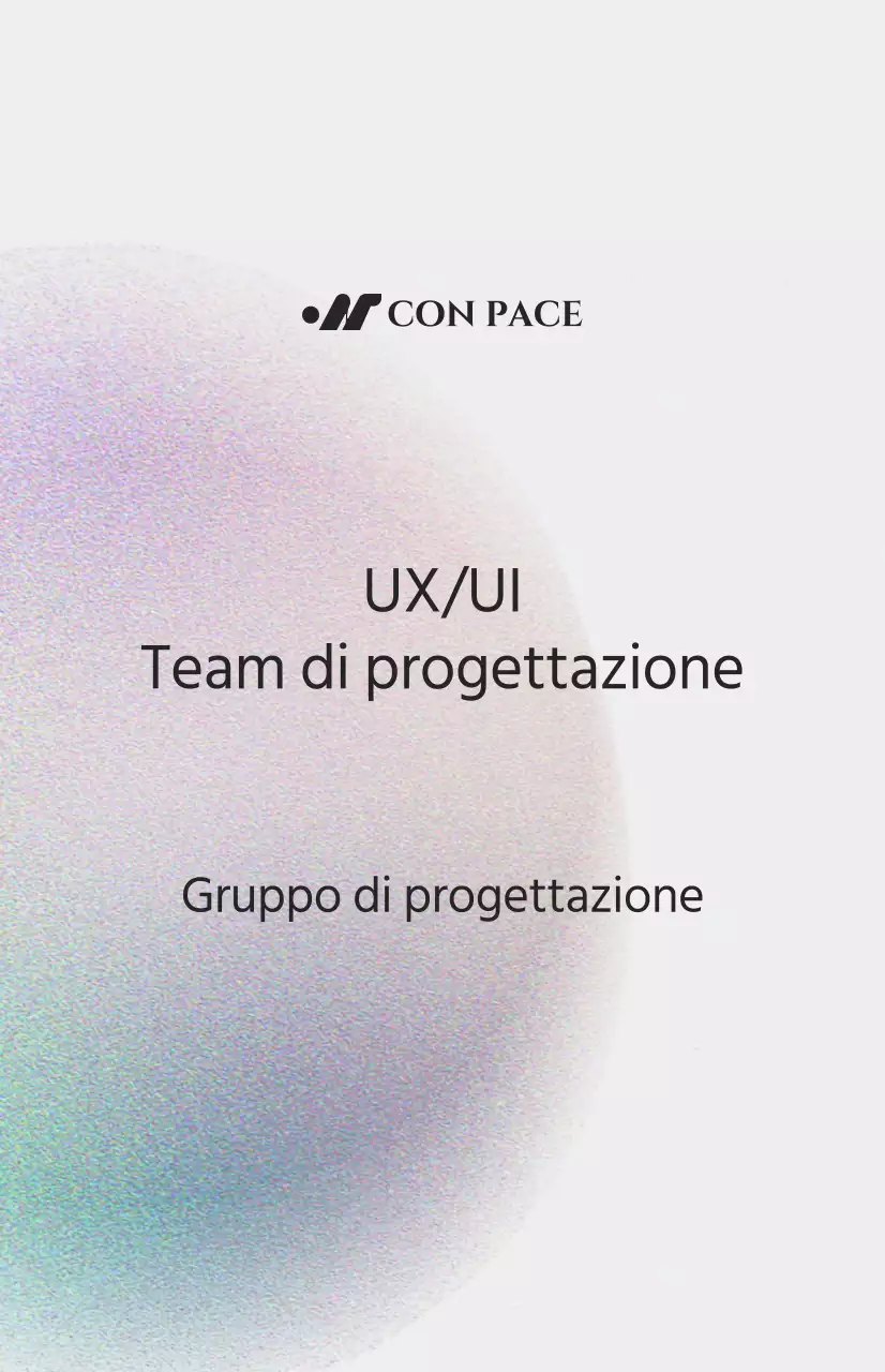 Semplice introduzione di reparto con illustrazione di rumore a colori su sfondo bianco sporco