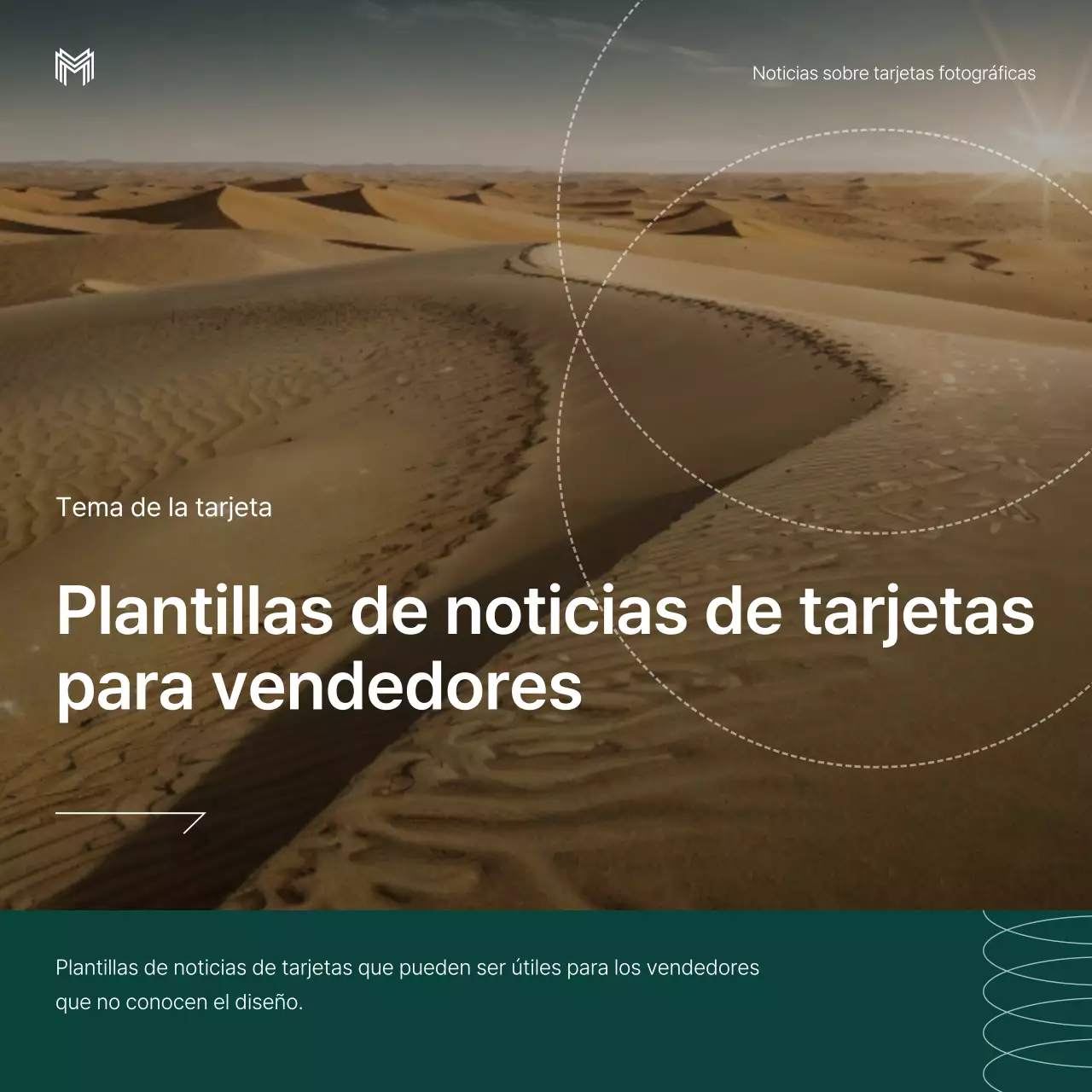 Promueva el marketing de tendencia en verde y blanco