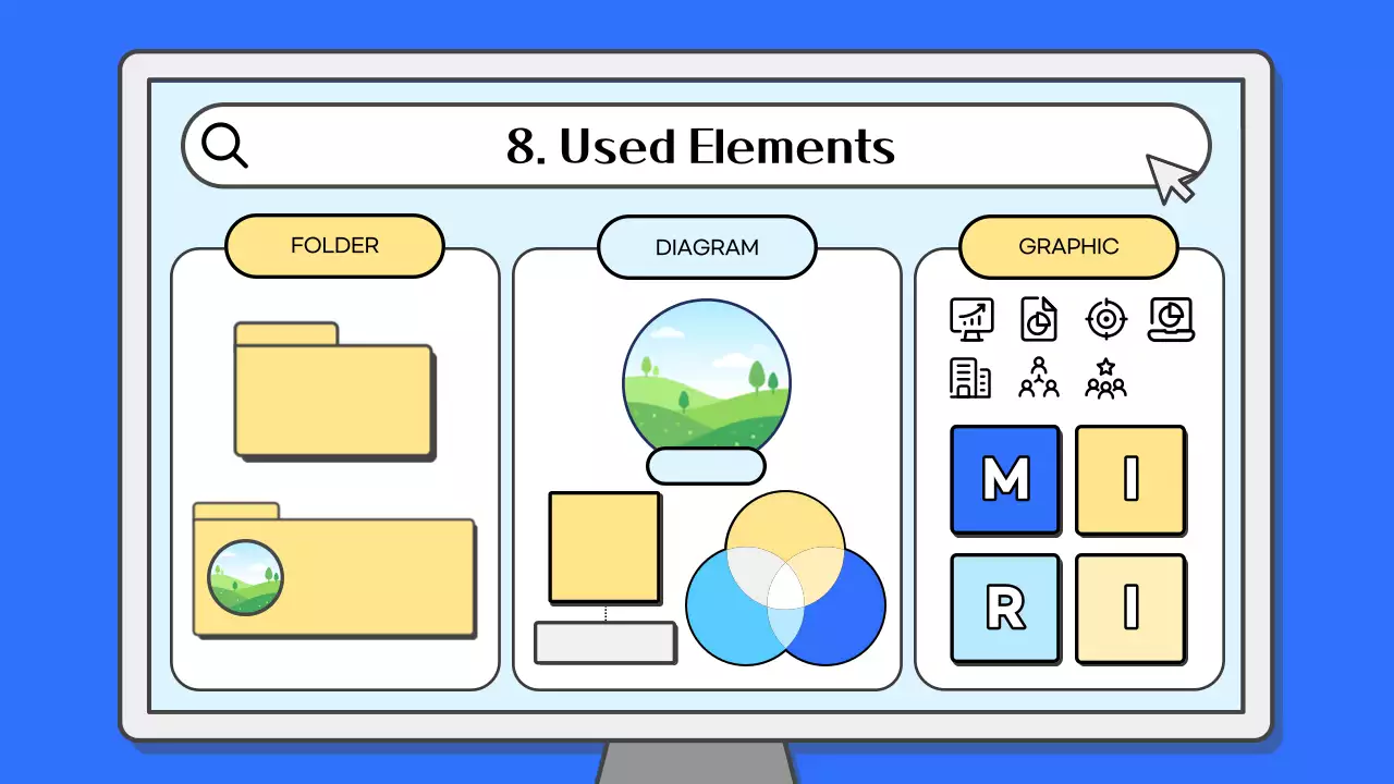블루 심플 비즈니스 템플릿 프레젠테이션