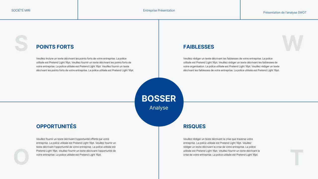 Rapports d'activité modernes en bleu et gris