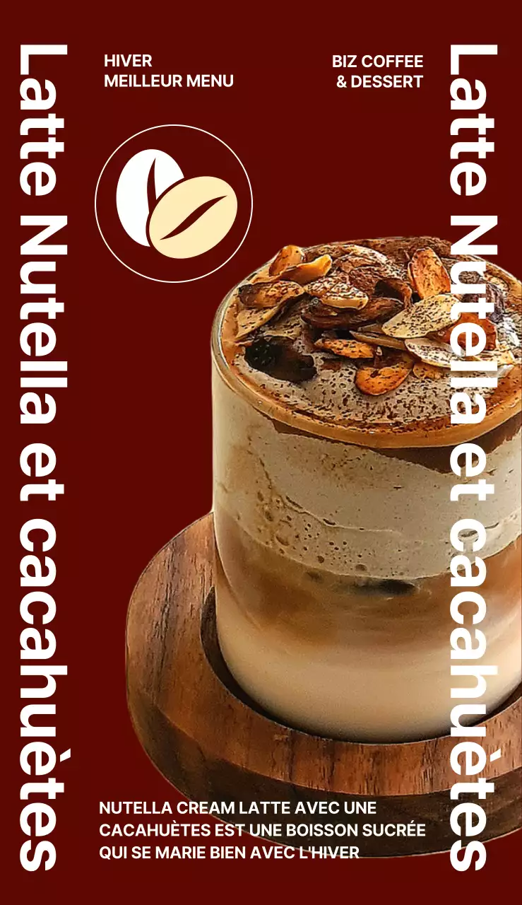 Faites la promotion de vos meilleurs plats pour un café simple à l'atmosphère chic