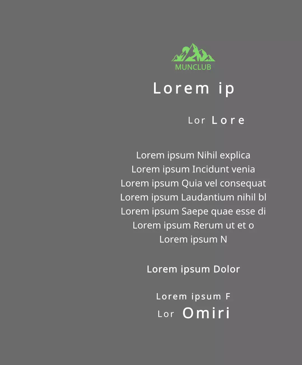 Plaque de finisher d'un club de montagne avec logo du club, illustration d'une montagne verte