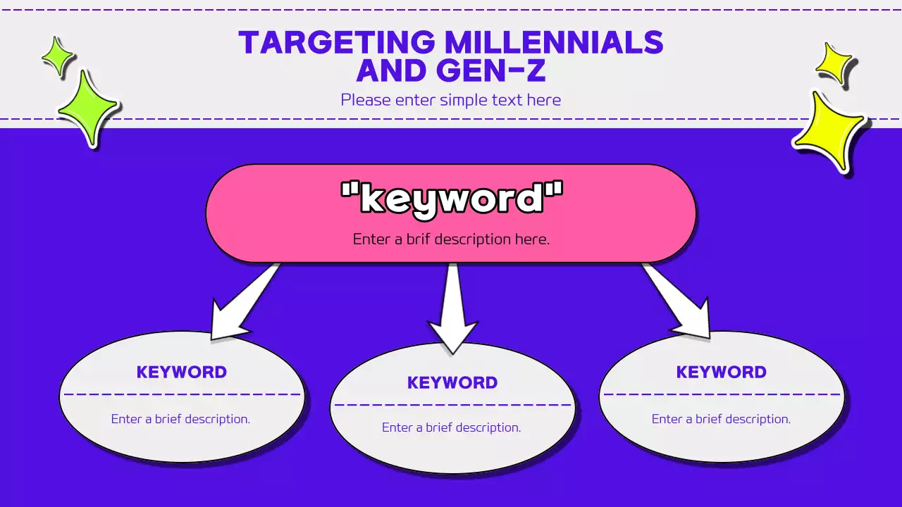 Colorful Trendy Marketing Schedule Presentation