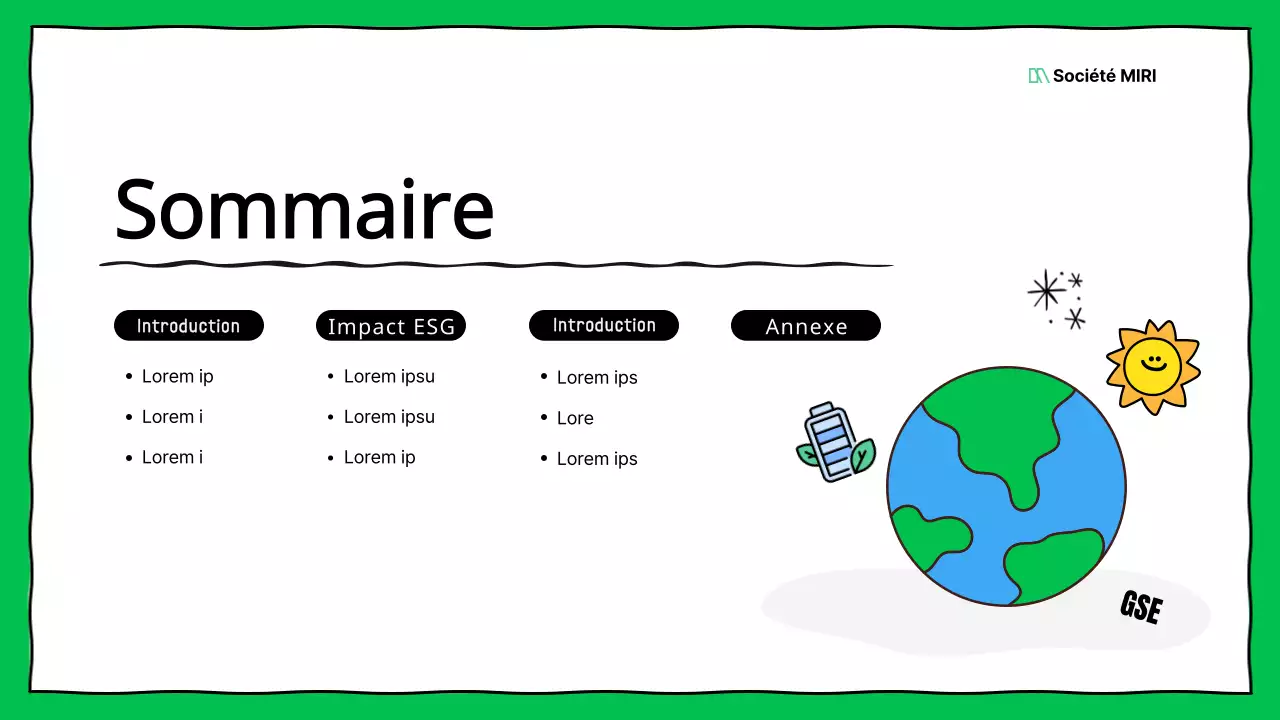 Les rapports ESG des entreprises en vert