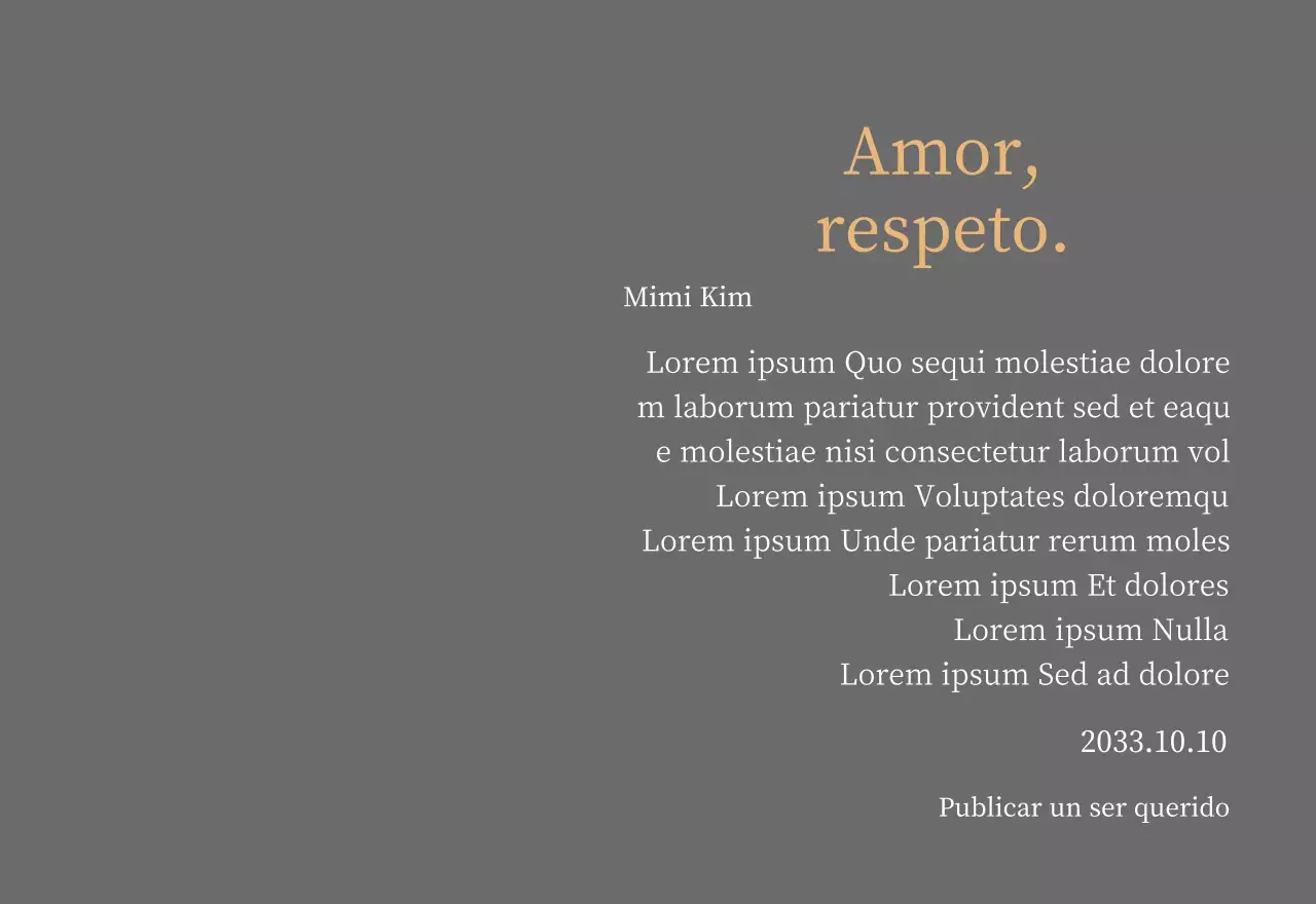 Elegante placa de agradecimiento con oro y hojas