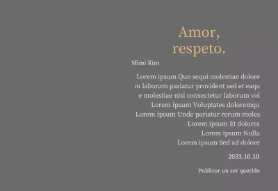 Elegante placa de agradecimiento con oro y hojas