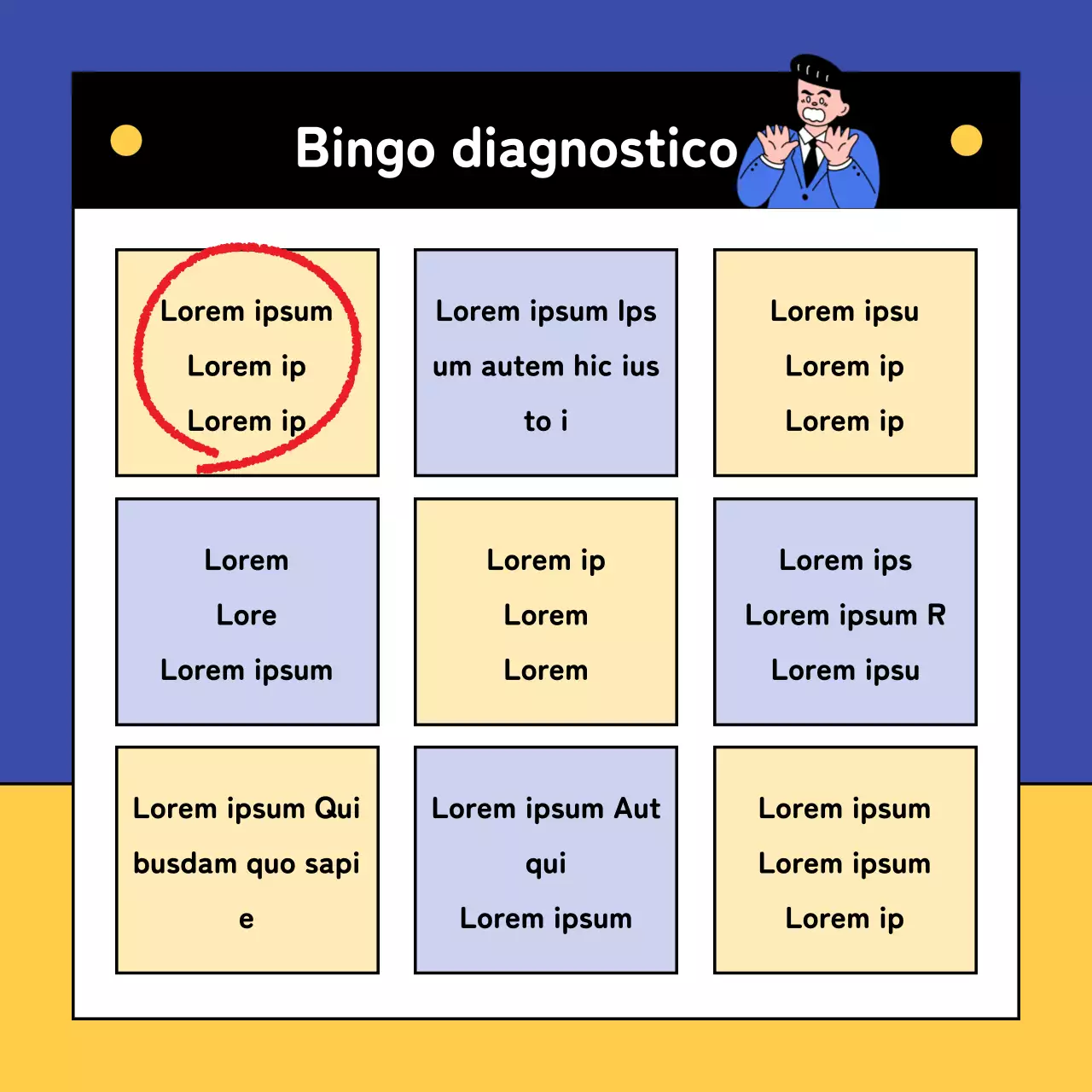 Sondaggio sul test Sicko di Blue and Yellow