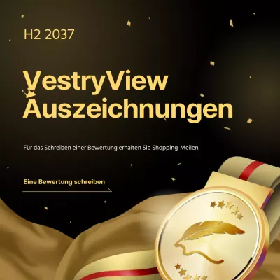 Werben Sie für eine Luxus-Revisionsveranstaltung in Gold und Schwarz