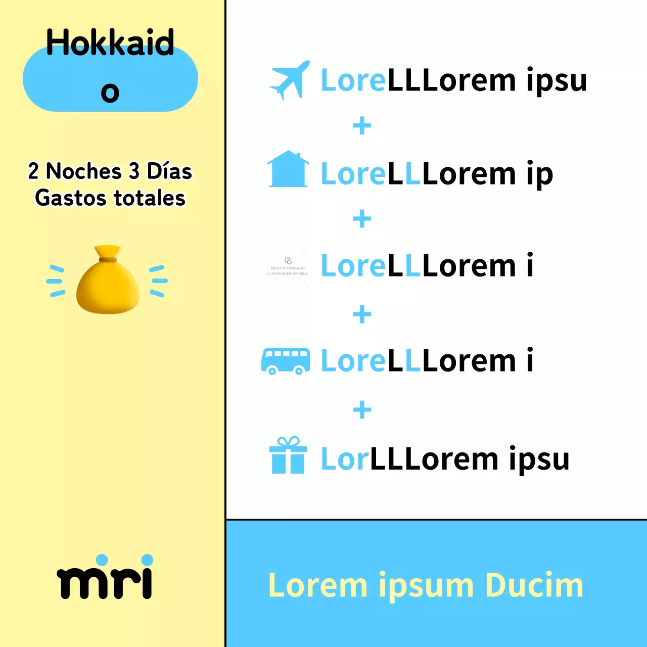 Consejos para viajar al extranjero en amarillo y azul claro