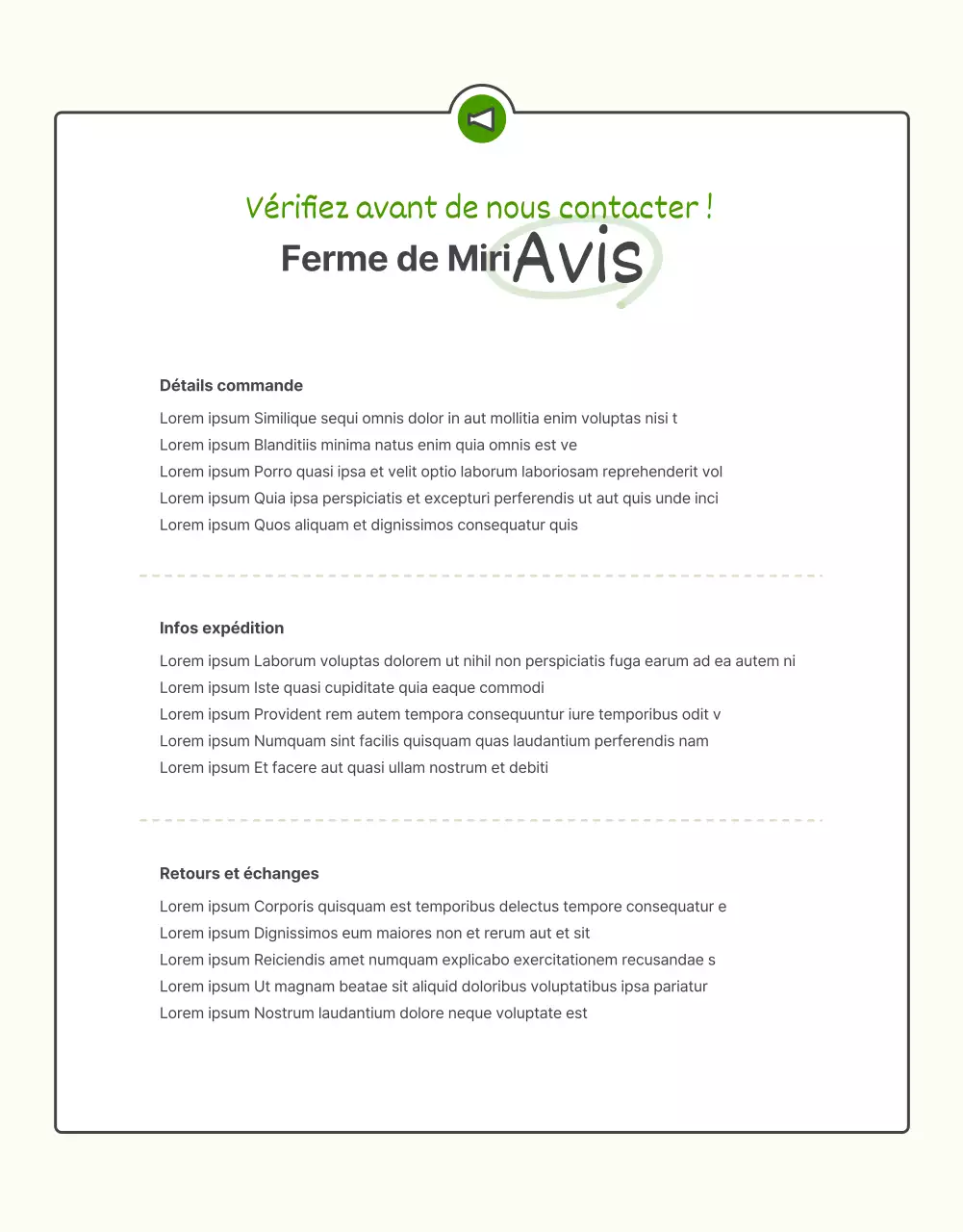 Promouvoir la vente de choux verts de base et de choux chartreuse