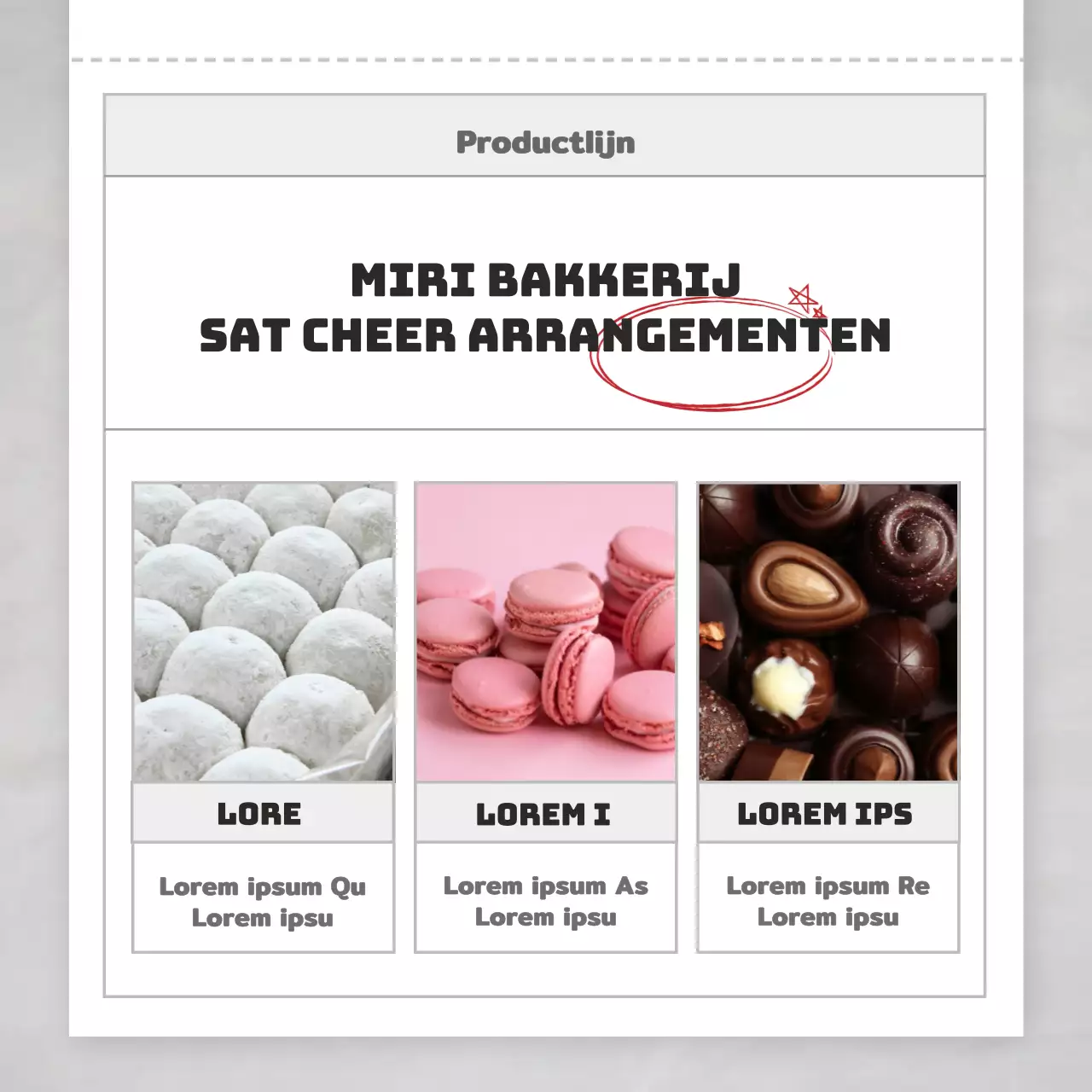 Grijze, trendy SATs-cadeaus promoten