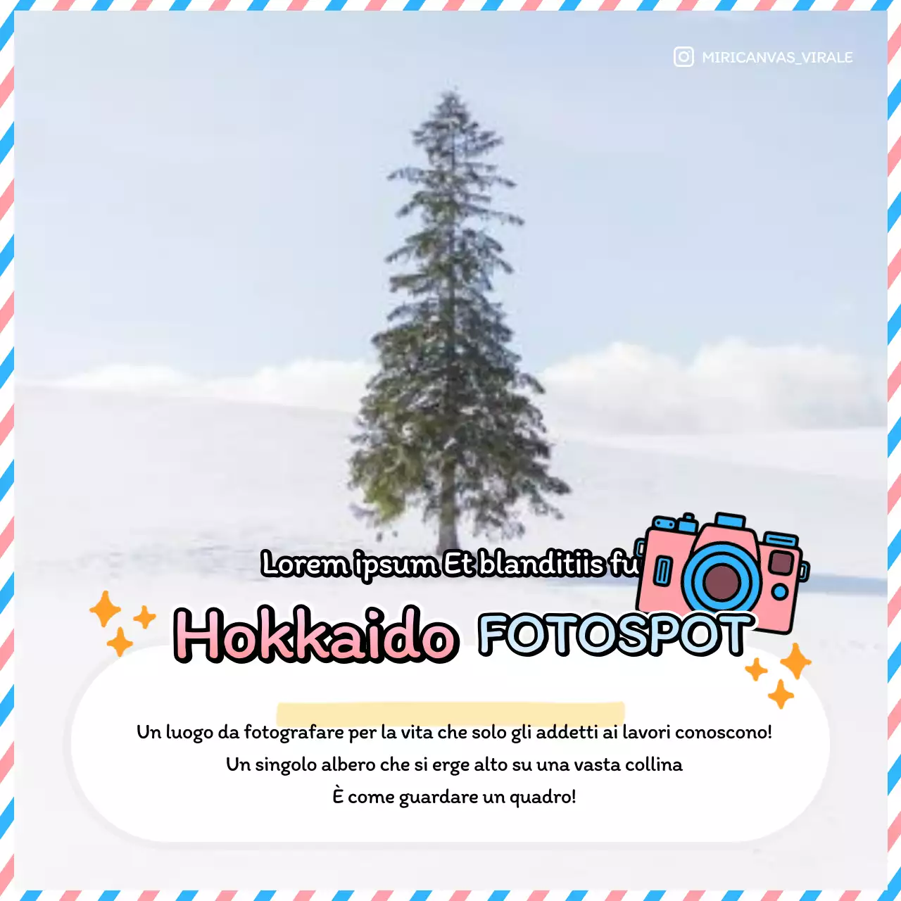 Guida turistica del Giappone in rosa e azzurro