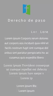 Concepto de placa con logotipo de iglesia