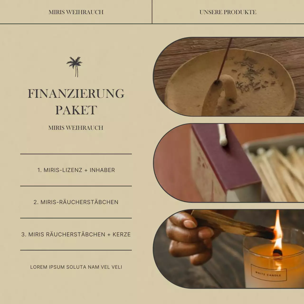 Förderung der Anreizfinanzierung in Braun- und Beigetönen