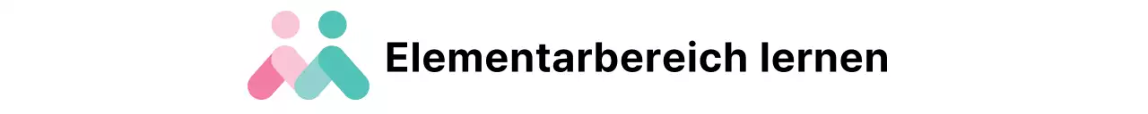 Grundschul-Design mit niedlichem Logo